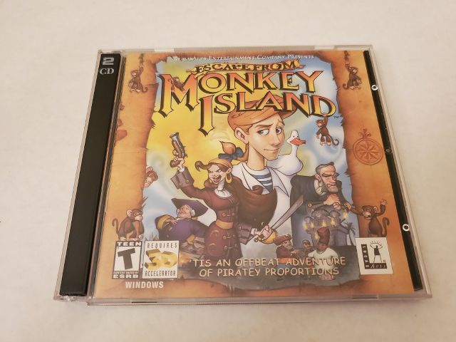 PC Escape from Monkey Island video game