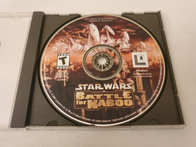 PC Star Wars Battle for Naboo video game