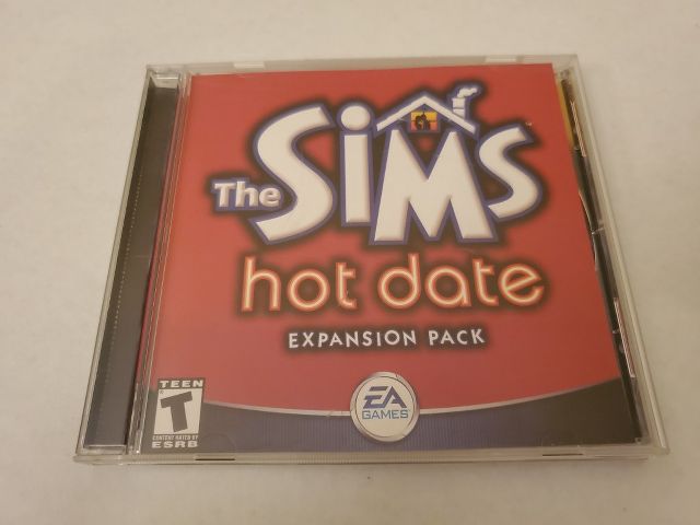 PC The Sims Hot Date Expansion Pack video game