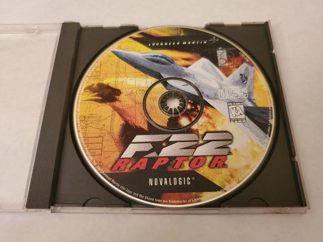 PC F22 Raptor video game