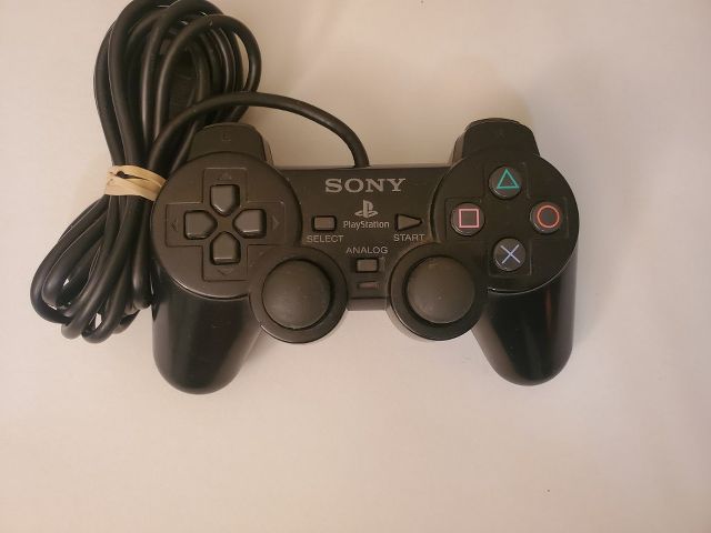 Sony Playstation 2 Black Wired Controller video game