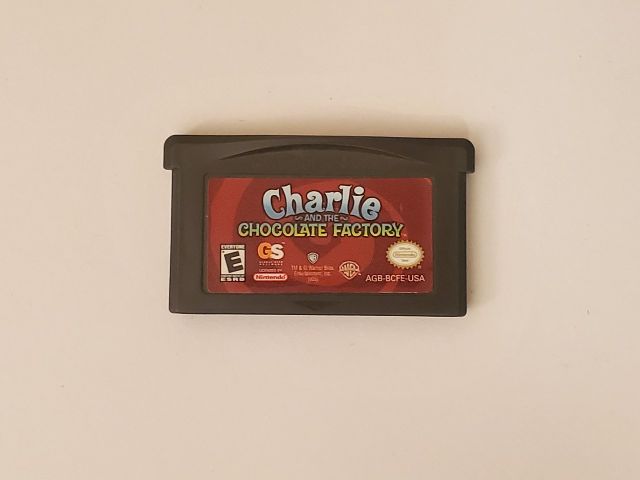 Nintendo Game Boy Advance Charlie and the Chocolate Factory video game
