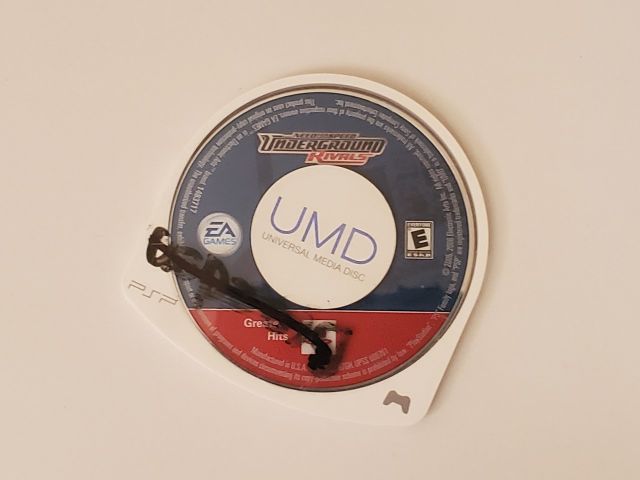 Sony PSP Need for Speed Underground Rivals Greatest Hits video game