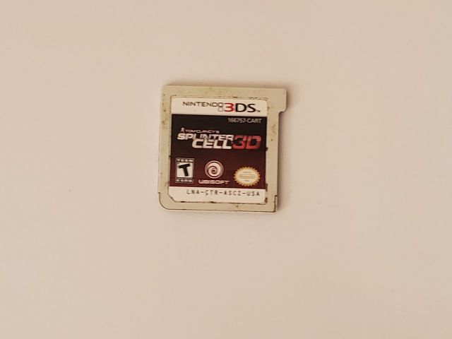 Nintendo 3DS Tom Clancy's Splinter Cell 3D video game