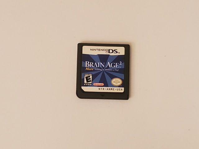 Nintendo DS Brain Age 2 video game