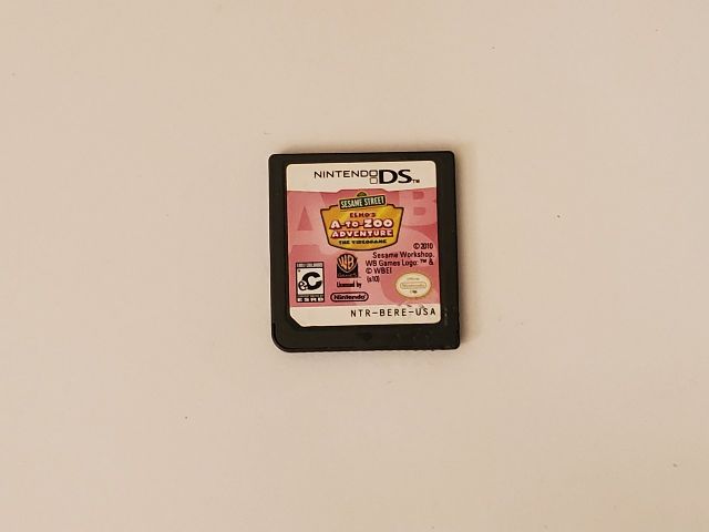 Nintendo DS Sesame Street: Elmo's A-to-Zoo Adventure video game