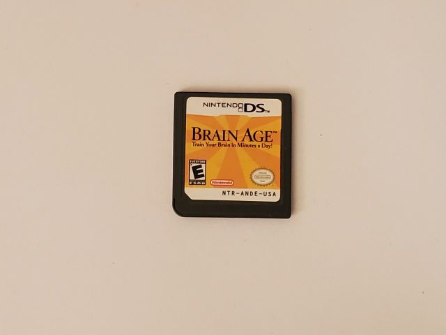Nintendo DS Brain Age video game