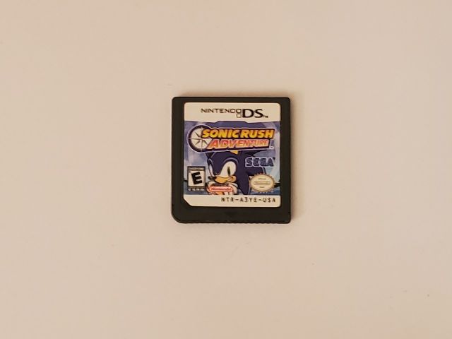 Nintendo DS Sonic Rush Adventure video game