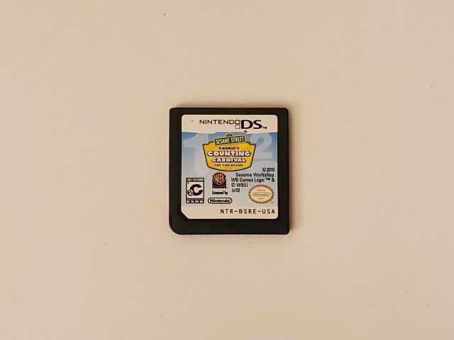 Nintendo DS Sesame Street: Cookie's Counting Carnival video game