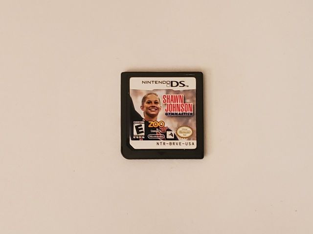 Nintendo DS Shawn Johnson Gymnastics video game