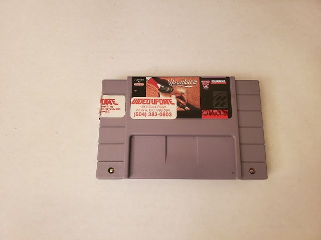 Nintendo SNES Hardball III video game
