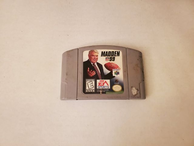 Nintendo 64 Madden 99 video game