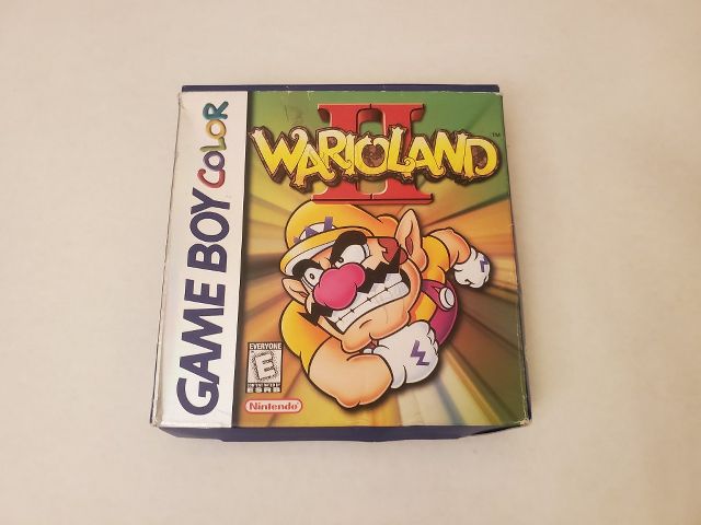 Nintendo Game Boy Color Warioland II video game
