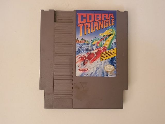 Nintendo NES Cobra Triangle video game