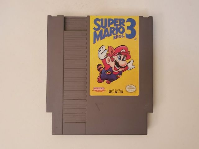 Nintendo NES Super Mario Bros 3 video game