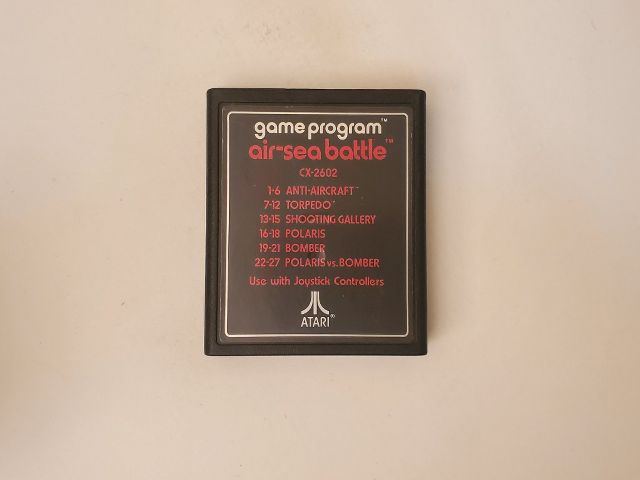 Atari 2600 Air-Sea Battle video game