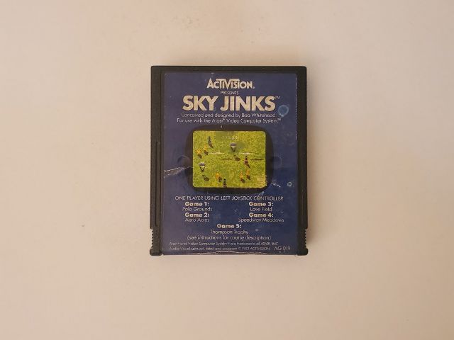 Atari 2600 Sky Jinks video game