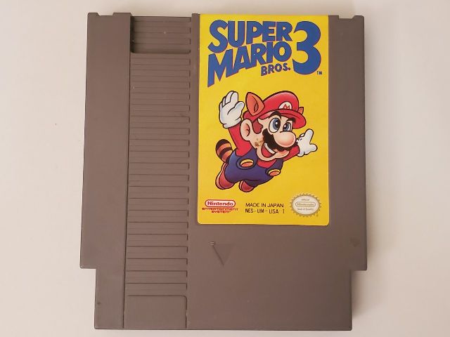 Nintendo NES Super Mario Bros 3 video game