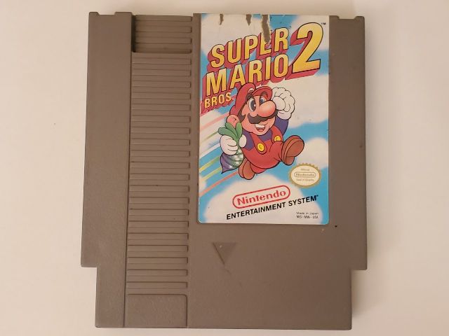 Nintendo NES Super Mario Bros 2 video game