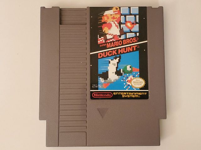 Nintendo NES Super Mario Bros Duck Hunt video game