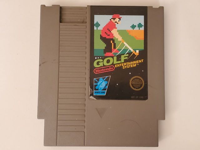Nintendo NES Golf video game