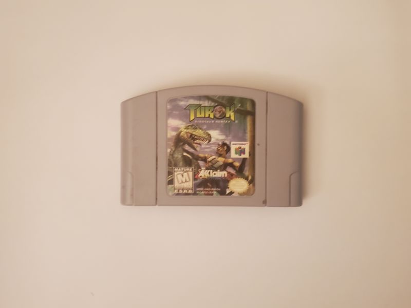 Nintendo 64 Turok: Dinosaur Hunter video game