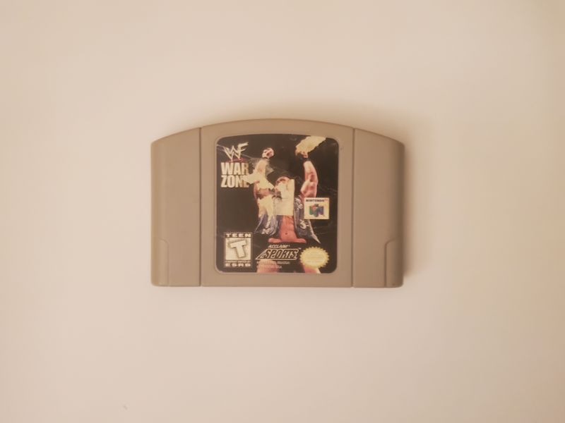 Nintendo 64 WWF War Zone video game