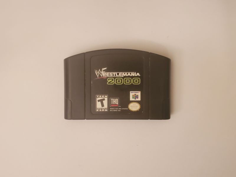 Nintendo 64 WWF WrestleMania 2000 video game