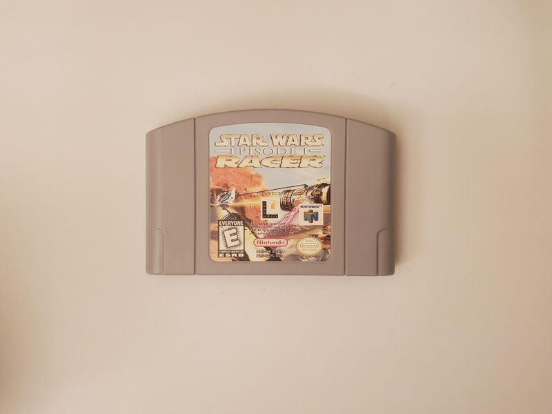 Nintendo 64 Star Wars Episode 1 Racer video game