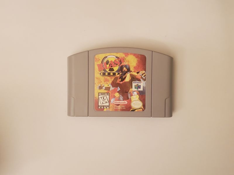 Nintendo 64 Blast Corps video game