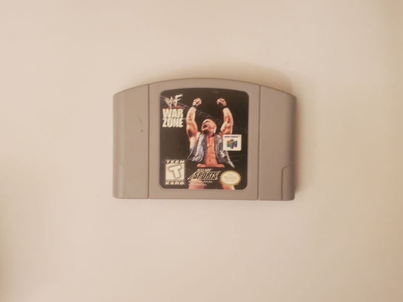 Nintendo 64 WWF War Zone video game