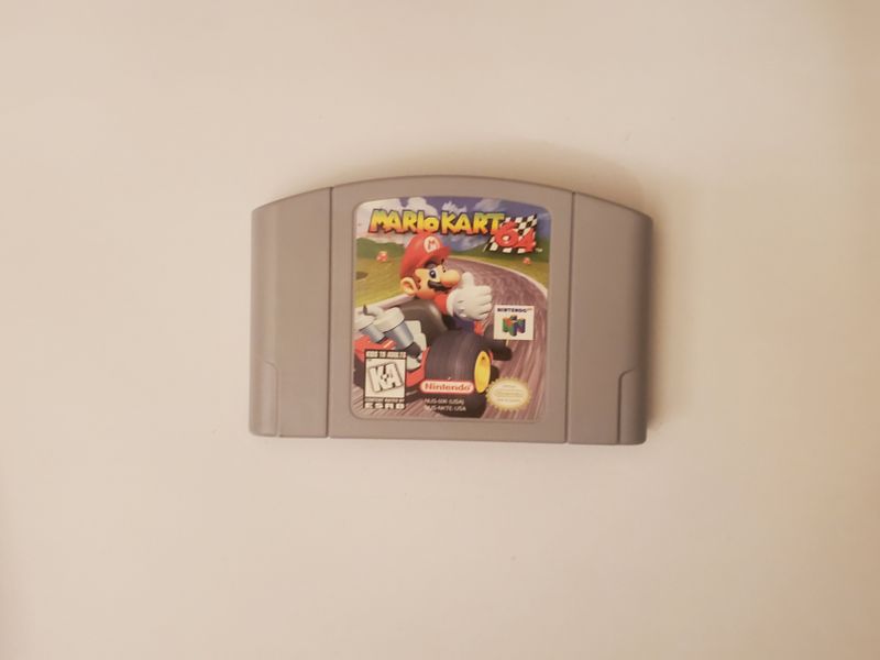 Nintendo 64 Mario Kart 64 video game
