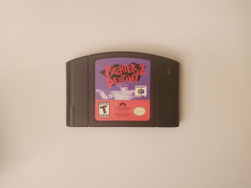Nintendo 64 Fighter Destiny 2 video game