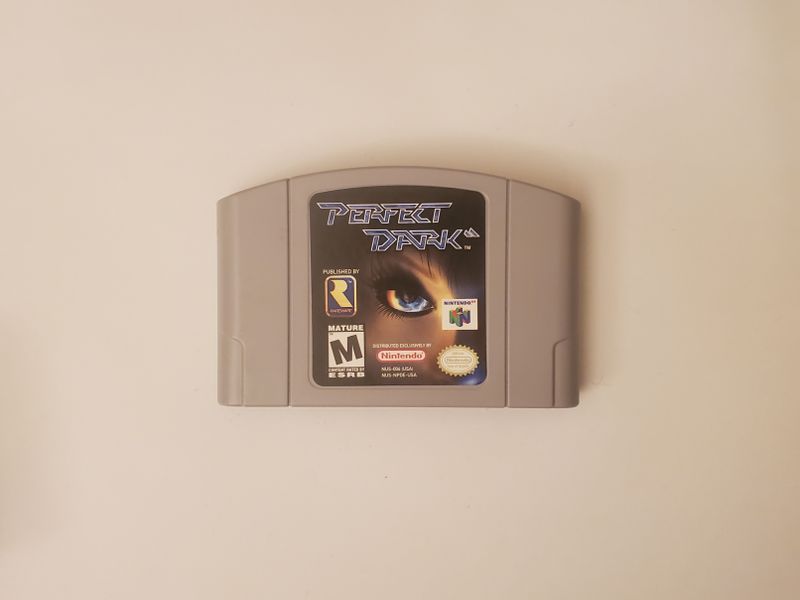 Nintendo 64 Perfect Dark video game