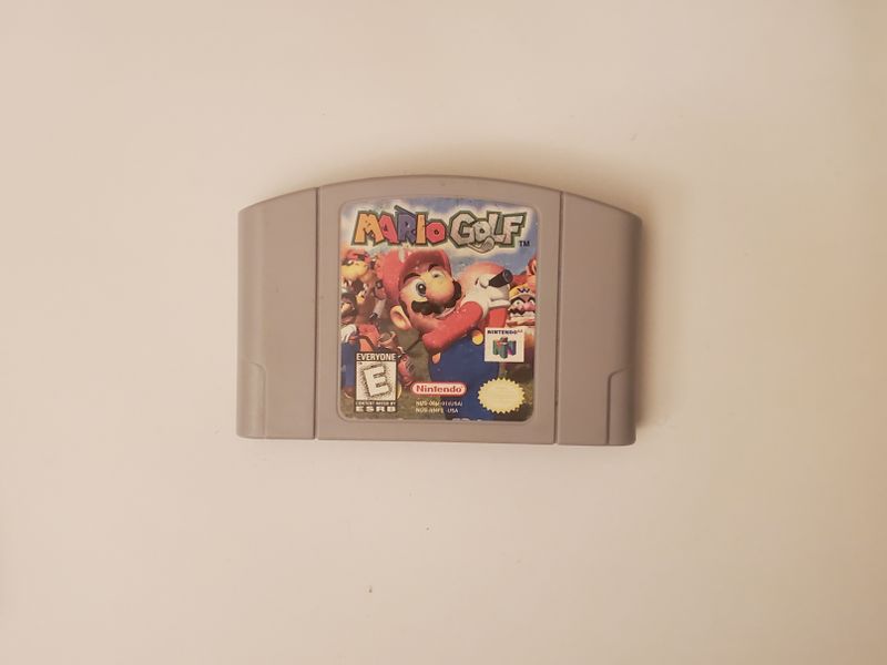 Nintendo 64 Mario Golf video game