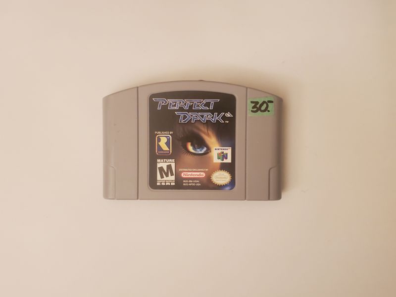 Nintendo 64 Perfect Dark video game
