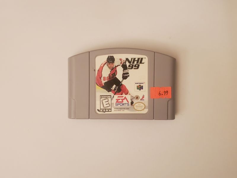 Nintendo 64 NHL 99 video game