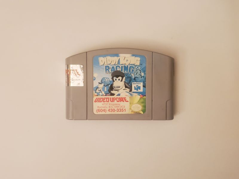 Nintendo 64 Diddy Kong Racing video game