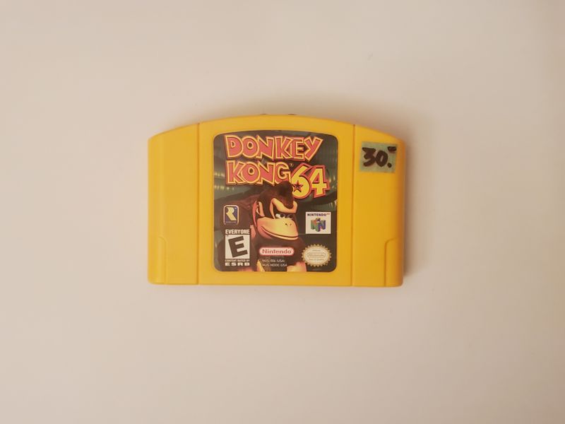Nintendo 64 Donkey Kong 64 video game
