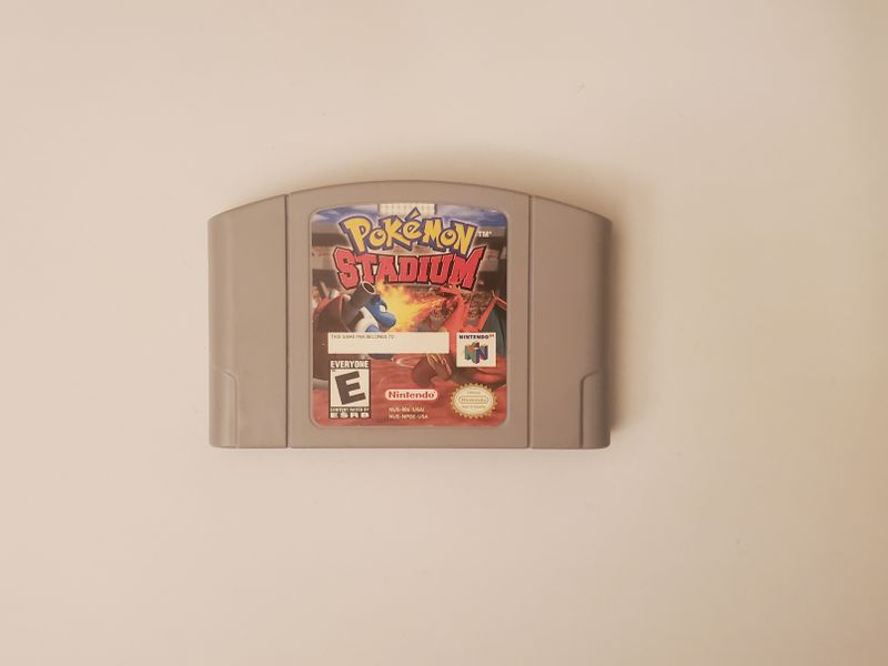 Nintendo 64 Pok?mon Stadium video game
