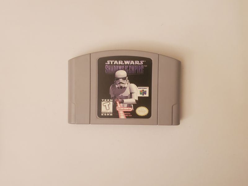 Nintendo 64 Star Wars Shadows of the Empire video game