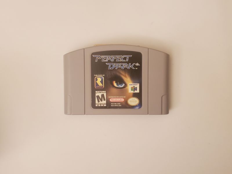 Nintendo 64 Perfect Dark video game