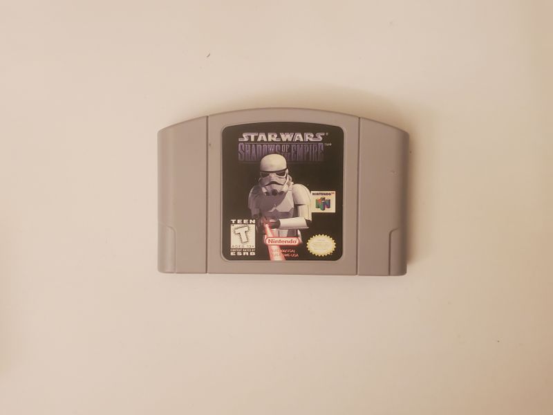 Nintendo 64 Star Wars Shadows of the Empire video game