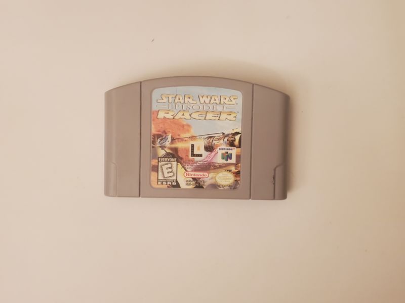 Nintendo 64 Star Wars Episode 1 Racer video game