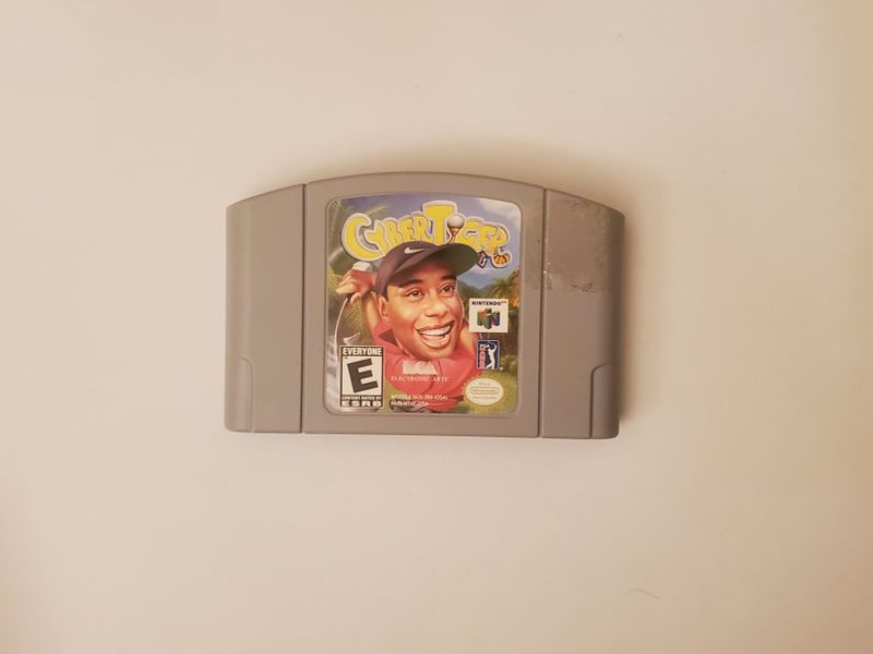 Nintendo 64 Cyber Tiger video game