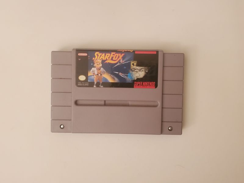 Nintendo SNES Star Fox video game
