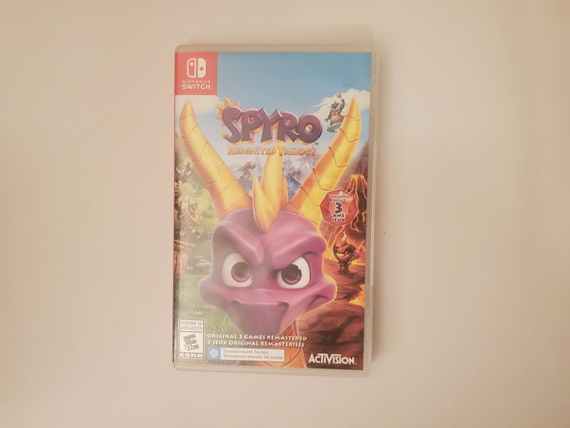 Nintendo Switch Spyro Reignited Trilogy video game