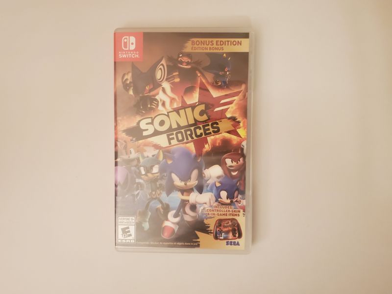 Nintendo Switch Sonic Forces: Bonus Edition video game