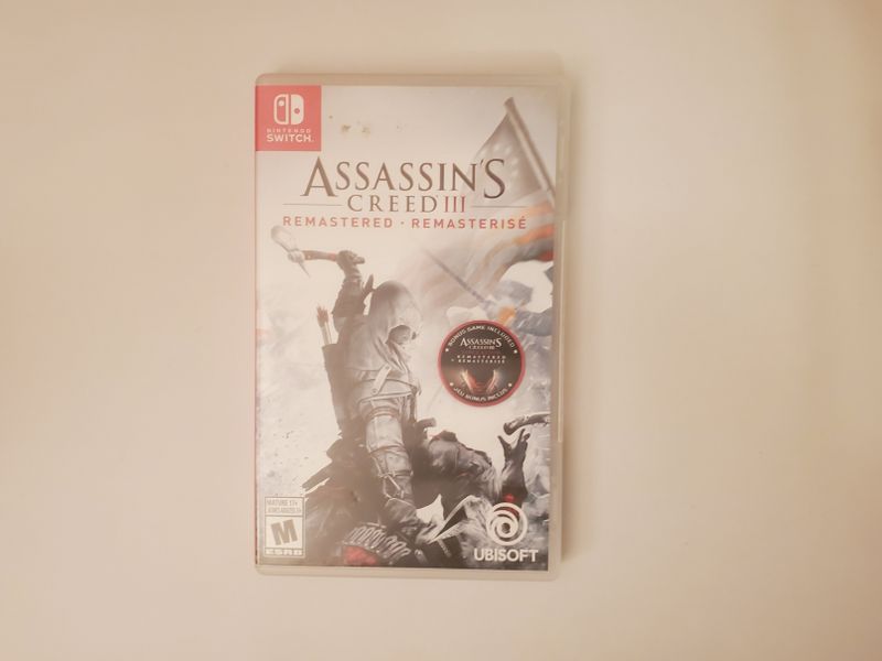 Nintendo Switch Assassin's Creed III Remastered video game