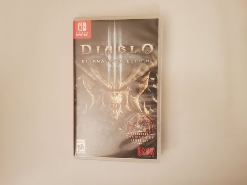 Nintendo Switch Diablo III Eternal Collection video game